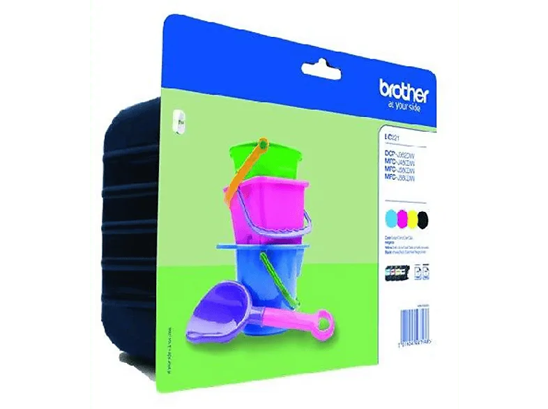 Cartucho de tinta - Brother Lc221Valbp_Pack4