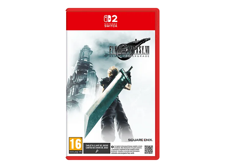 Nintendo Switch 2 Final Fantasy VII: Remake Integrade (Game Key Card)