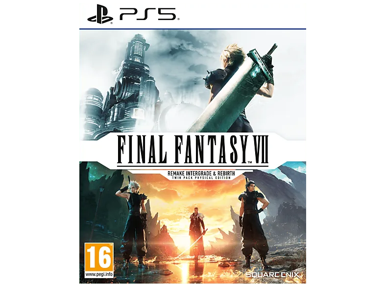 PS5 Final Fantasy VII: Remake Intergrade & Rebirth (Twin Pack Physical Edition)
