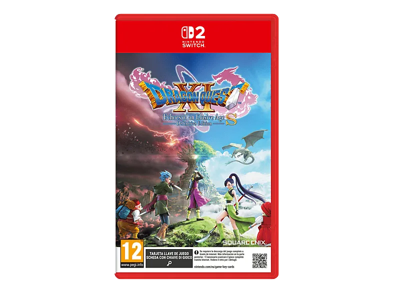 Nintendo Switch 2 DRAGON QUEST® XI S: Ecos de un pasado perdido. Edición definitiva (Game Key Card) (imagen 1 de 2)