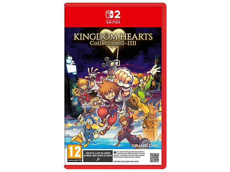 Nintendo Switch 2 Kingdom Hearts Collection (I-II) (Game Key Card)
