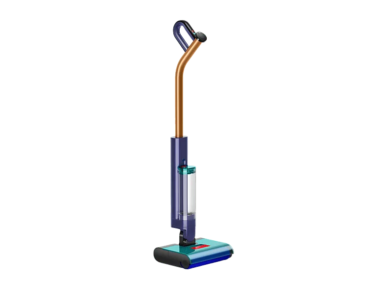 Fregona eléctrica - Dyson Clean+Wash Hygiene™, Recoge suciedad, Diseñada sin filtro, Sin malos olores, Higiénica, Azul de Prusia/Cobre