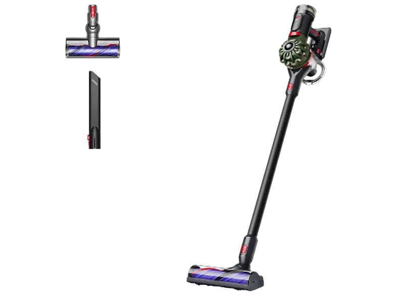 Aspirador escoba - Dyson V8™ Cyclone, Potencia succión 150 W, Autonomía 60 min, Rinconera, Negro