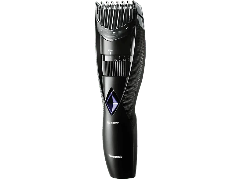 Barbero - Panasonic ER-GB37-K503, 40 min Autonomía, 20 Ajustes de Longitud, Uso Seco y Mojado, Negro