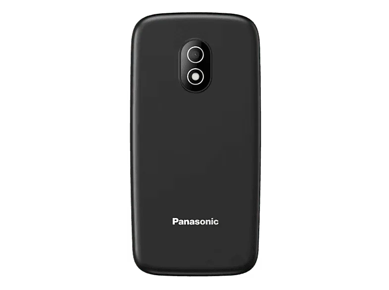 Móvil - Panasonic KX-TU410, Negro, 1000 mAh, Compatible con Audífonos, Pantalla TFT Color, Teclas Separas Gran Tamaño Iluminación, Cámara 0.08MP