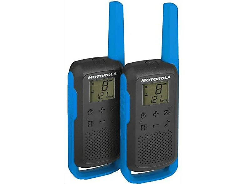 Walkie talkie - Motorola Talkabout T62 PMR446 Alcance hasta 8 Km 16 canales 121 Códigos