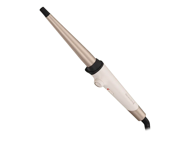 Rizador - Remington Shea Soft CI4740, Barril cerámica, Cilindro cónico 13-25 mm, 130-200 °C, Beige