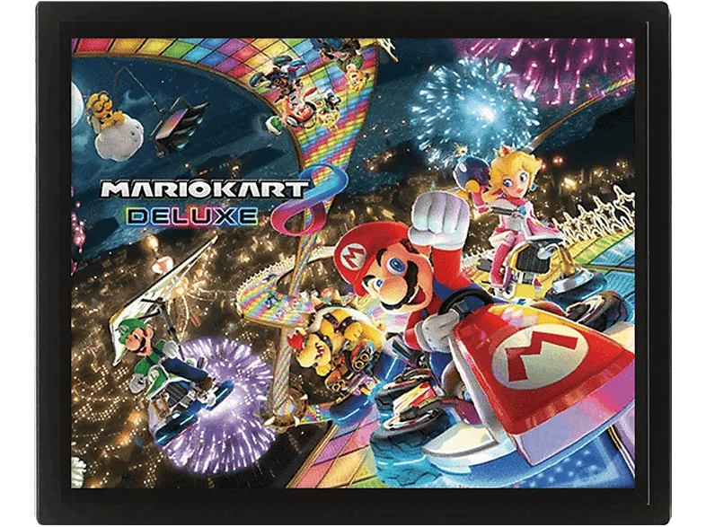 Póster 3D - Pyramid International, Super Mario: Mario Kart 8 Deluxe