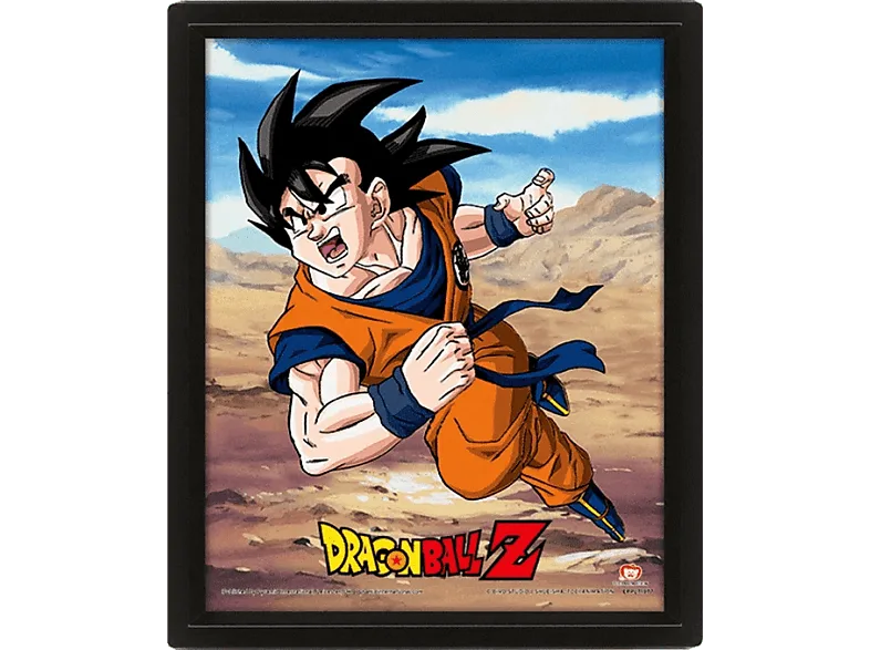Póster 3D - Sherwood Dragon Ball Rivalry Power, 28.5 cm x 23.5
