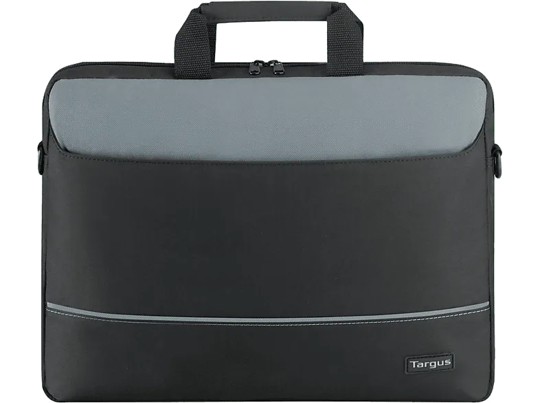 Maletín para portátil - Targus TBT238EU, Para hasta 15.6", con correa, Negro (imagen 1 de 3)