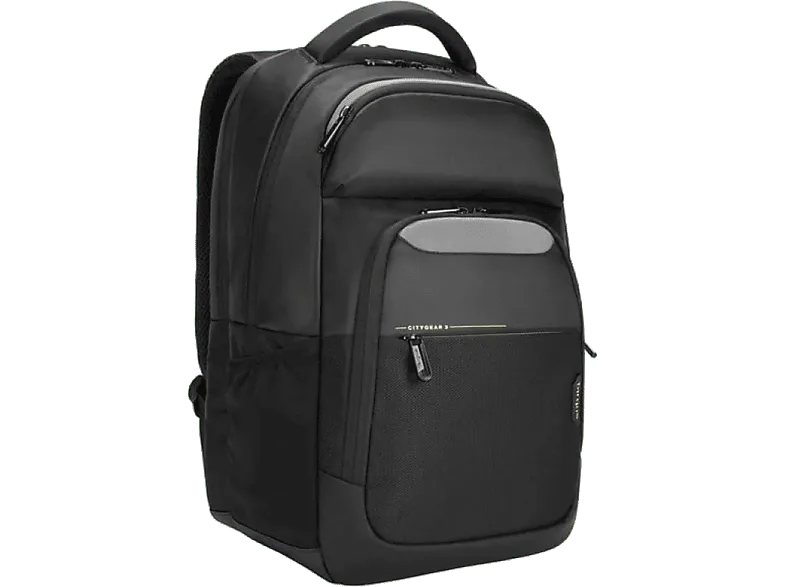 Mochila para portátil - Targus Citygear, Pantallas entre 15.6" y 17.3", Negro