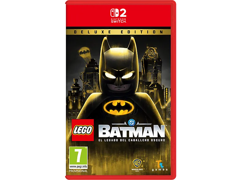 Nintendo Switch 2 LEGO Batman El Legado del Caballero Oscuro Ed. Deluxe (imagen 1 de 3)