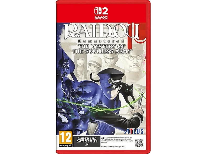 Nintendo Switch 2 Raidou Remastered The Mystery of Soulless Army (Game Key Card) (imagen 1 de 2)