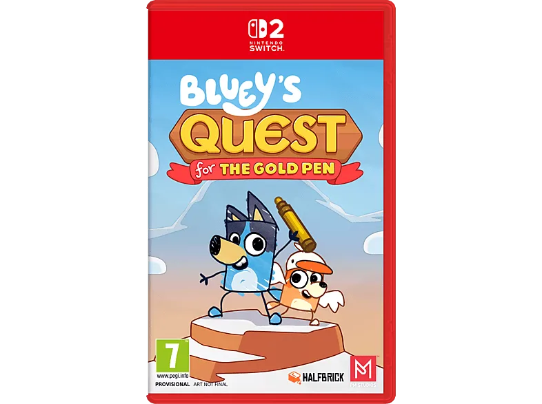 Nintendo Switch 2 Bluey´s Quest for the Gold Pen (imagen 1 de 3)
