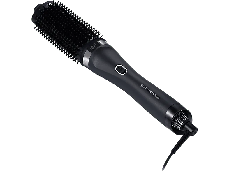 Cepillo alisador - ghd Duet Blowdry, Temperatura constante de 120ºC, Todo tipo Cabello, Negro