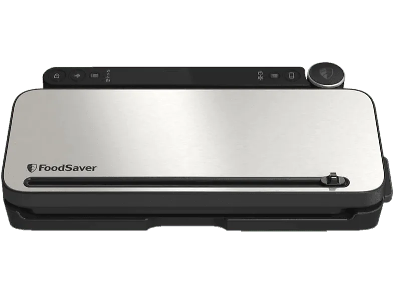 Envasadora al vacío - Foodsaver VS3190X-01, 130 W, Apta para lavavajillas, Gris