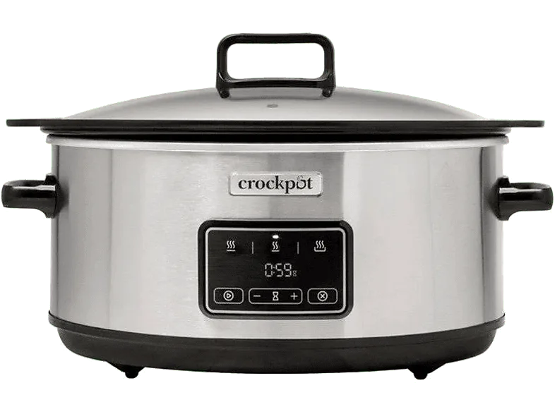 Robot de cocina - Crockpot CSC112X, 270W, 6.5l, Acero inoxidable