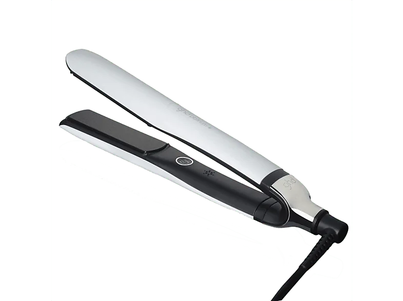 Plancha de pelo - ghd Platinum+, Cerámica, 185°C, Tecnología predictiva Ultra-zone™, Blanco