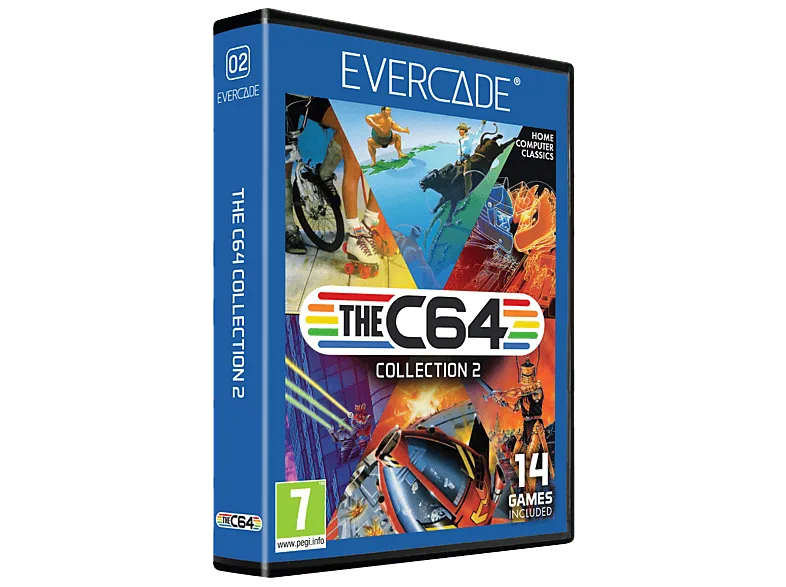 Cartucho juego retro Evercade: The C64 Collection 2