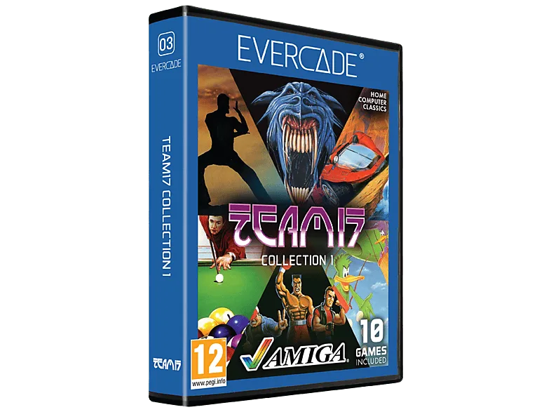 Cartucho juego retro Evercade: Team 17 Amiga Collection 1