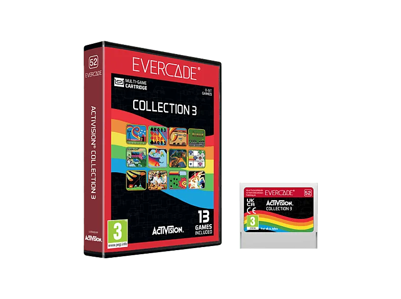 Cartucho juego retro Evercade: Activision Collection 3