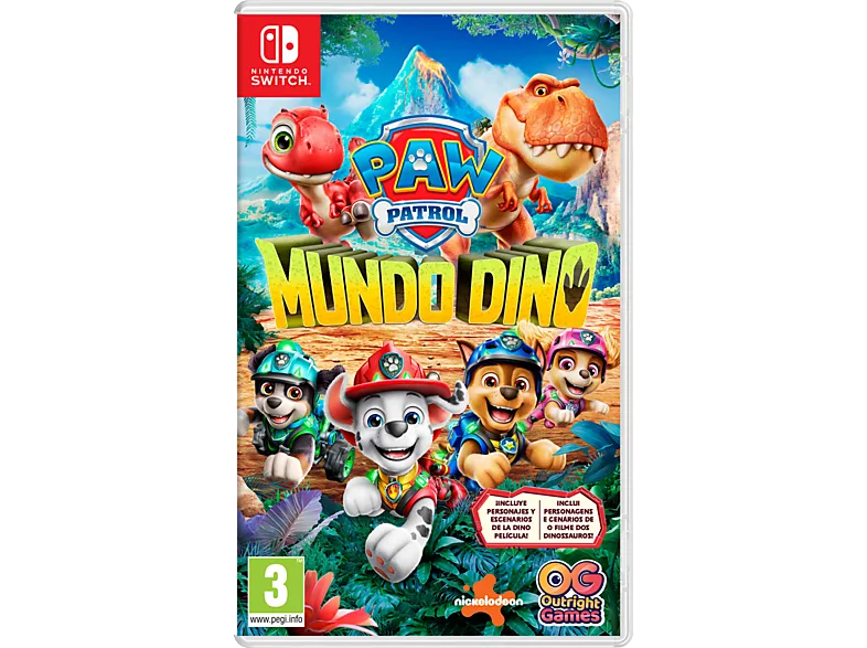 Nintendo Switch PAW Patrol™: Mundo Dino (imagen 1 de 3)