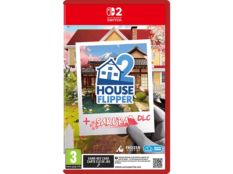 Nintendo Switch 2 House Flipper 2. Sakura DLC (Game Key Card)