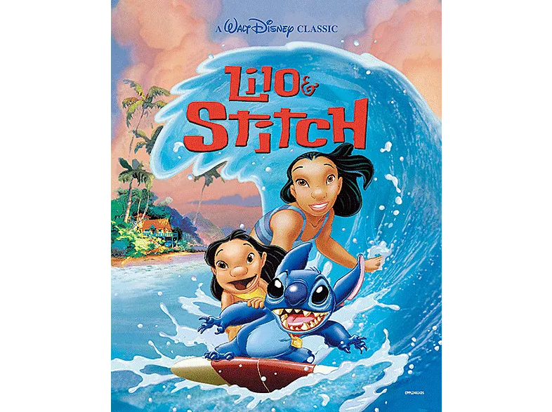 Póster 3D - Sherwood Lilo & Stitch, Enmarcado, Licencia oficial Stitch