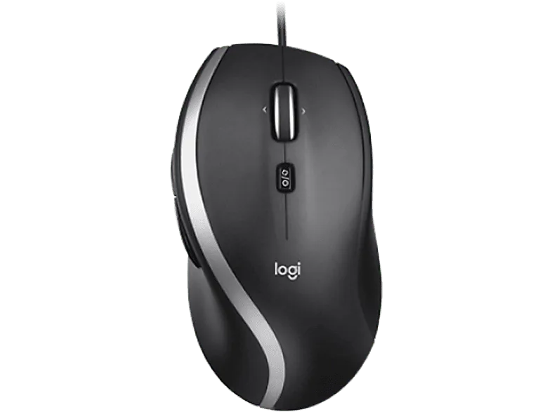 Ratón - Logitech M500S, Con cable, 4000 ppp, DPI ajustable, 7 botones personalizables, Negro