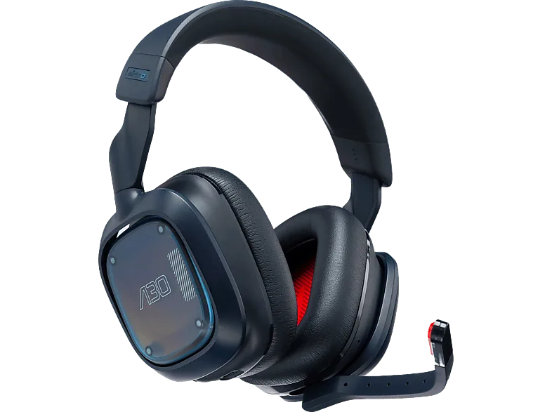 Auriculares gaming - Logitech G Astro A30, Bluetooth, 27hs de batería, Micrófono desmontable, Compatible con Xbox/NSW/PC y Android, Azul