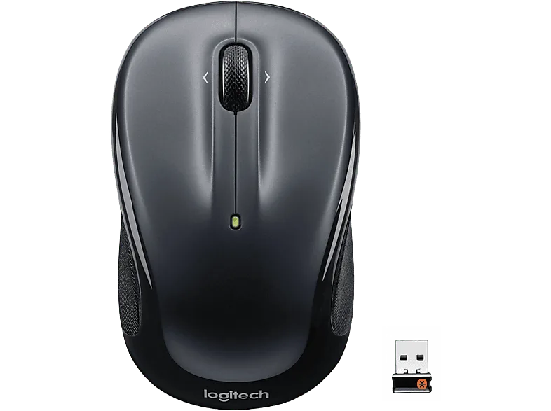 Ratón inalámbrico - Logitech M325s, Inalámbrico, USB, Multiplataforma, Ambidiestro, 1000 DPI, Negro
