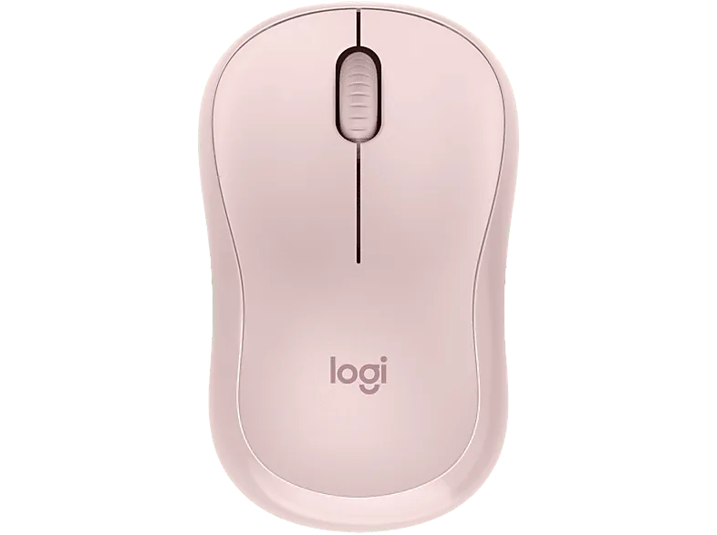 Ratón inalámbrico - Logitech M240 Silent, Inalámbrico, Bluetooth, 4000 ppp, Ambidiestro, Windows/Mac, 18 meses de batería, Rosa