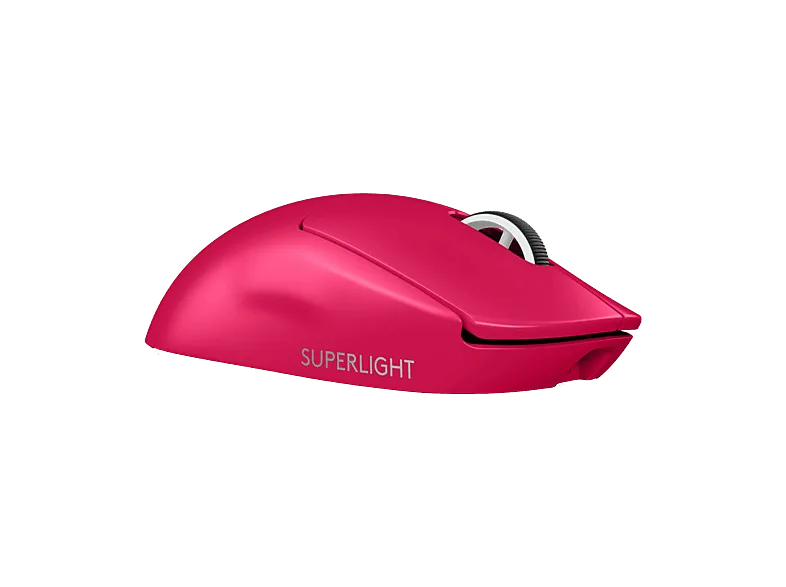 Ratón gaming - Logitech G Pro X Superlight 2, Lightspeed, Inalámbrico-USB, 32.0000ppp, PC-Mac, Botones personalizables, Sensor Hero, Magenta (imagen 1 de 3)