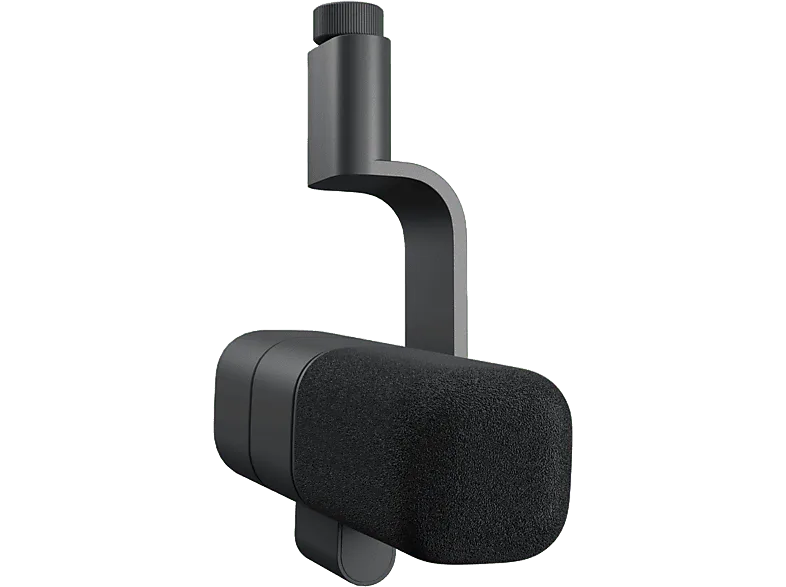 Micrófono - Logitech G Yeti Studio, de difusión XLR dinámico activo con Clearamp, Doble diafragma, Supercardioide, Suspensión antivibraciones, Negro