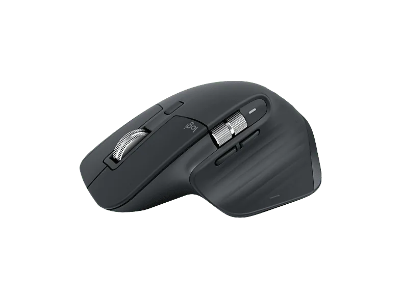 Ratón inalámbrico - Logitech MX Master 3SE, Inalámbrico, 8000ppp, Bluetooth, Multidispositivo, Clics silenciosos, Carga rápida, Personalizable, Negro (imagen 1 de 3)
