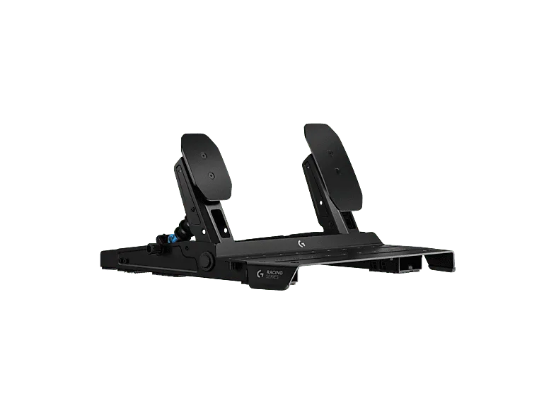 Volante - Logitech G RS Pedals, Freno loadcell de 75 kg, Acelerador suave efecto Hall, Separación ajustable, Compatible serie PRO/RS50, Negro
