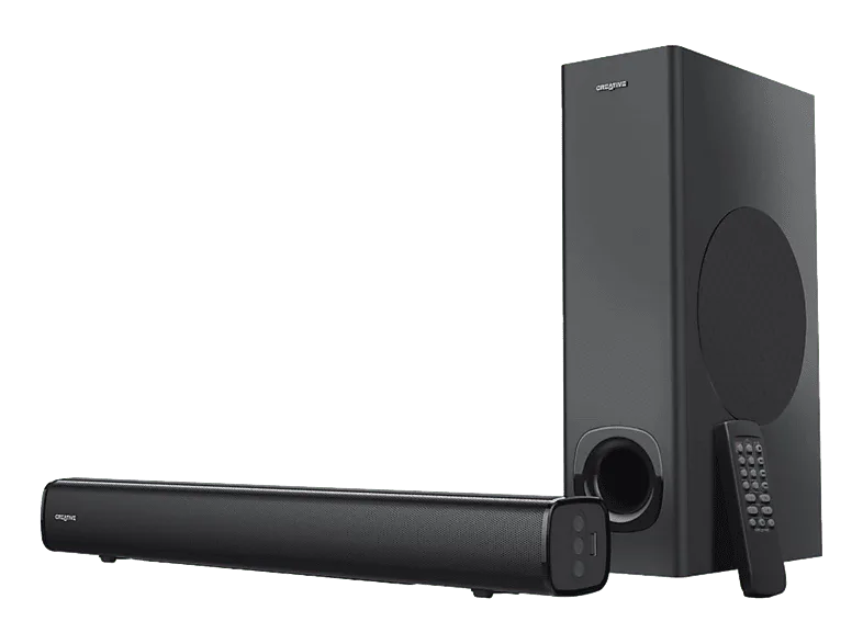 Barra de sonido - Creative Stage Pro, 2.1 canales, 160 W, Con subwoofer, Negro (imagen 1 de 2)