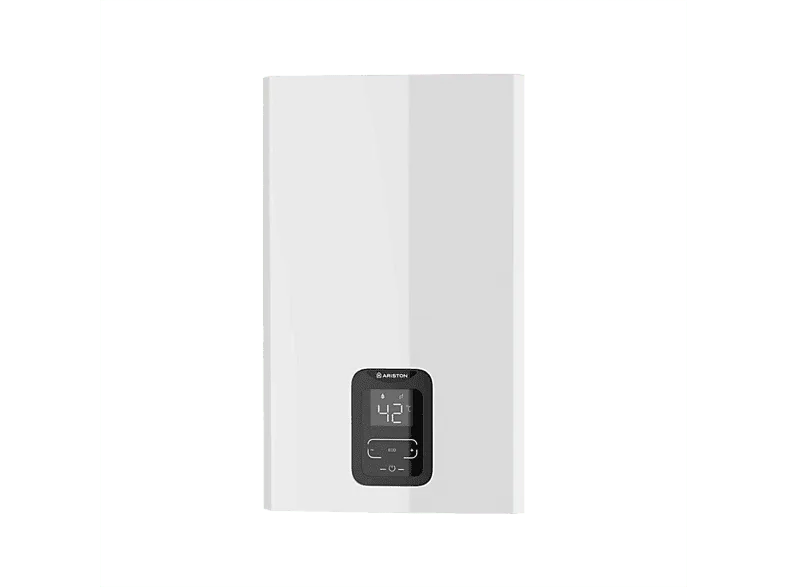 Calentador a gas - Ariston NEXT EVO X SFT11 GLP BLU EU Funciona con butano/ propano, Estanco, 11 l/min, Blanco