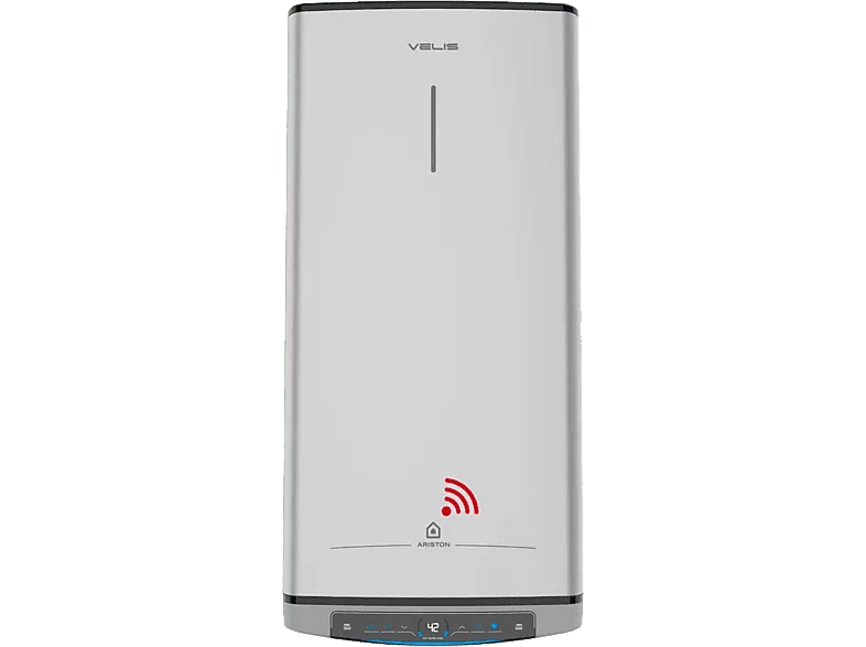 Termo eléctrico - Ariston Velis Tech Dry Wifi 50, 1500 W, 8 bar, 50 l, Multiposición, Gris