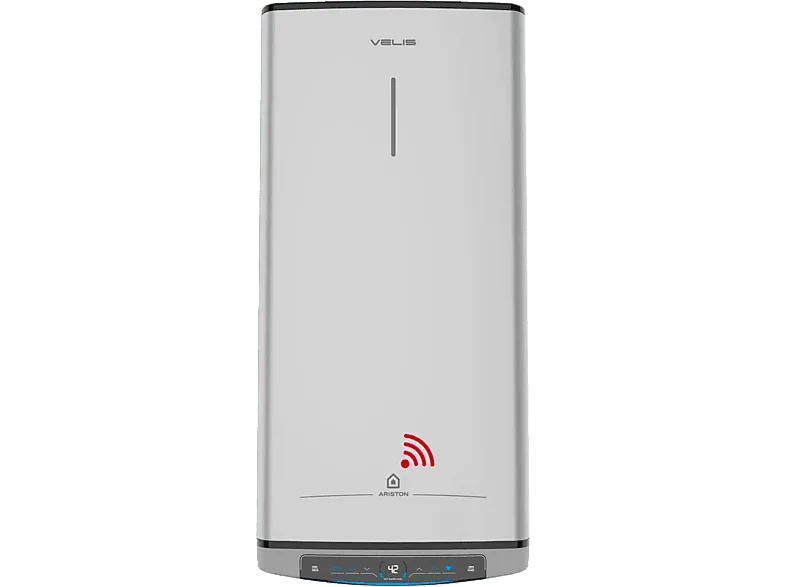 Termo eléctrico - Ariston Velis Tech Dry Wifi 80, 1500 W, 8 bar, 80 l, Multiposición, Gris