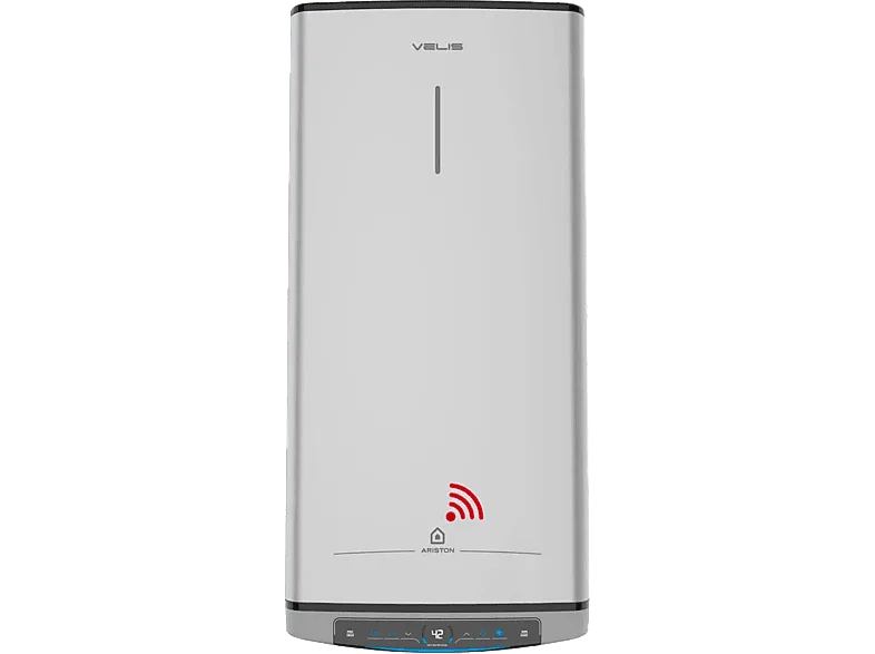 Termo eléctrico - Ariston Velis Tech Dry Wifi 100, 1500 W, 8 bar, 100 l, Multiposición, Gris