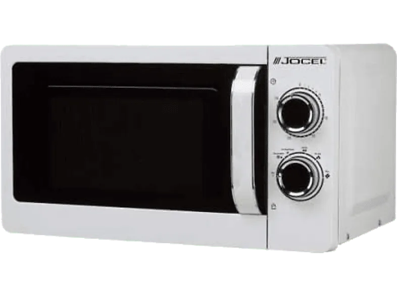 Microondas - Jocel JMO011459, 700 W, 6 niveles, Función Descongelación, 20 L, Blanco