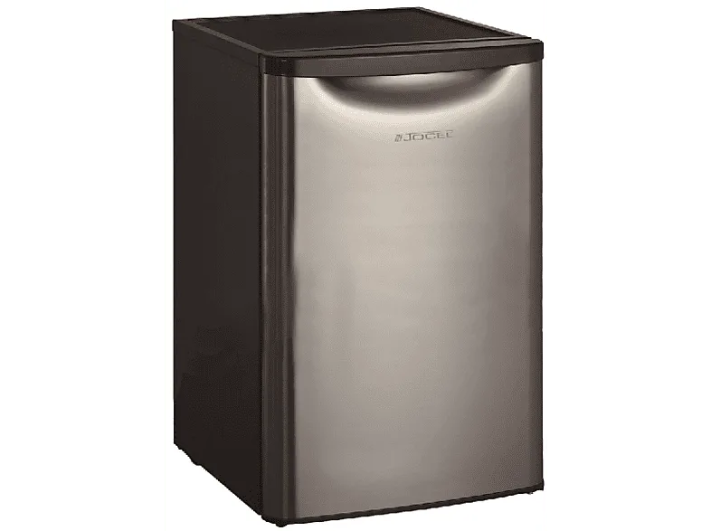Nevera pequeña - Jocel JF-118, 84 cm, 118 l, 3 estantes, Inox y negro