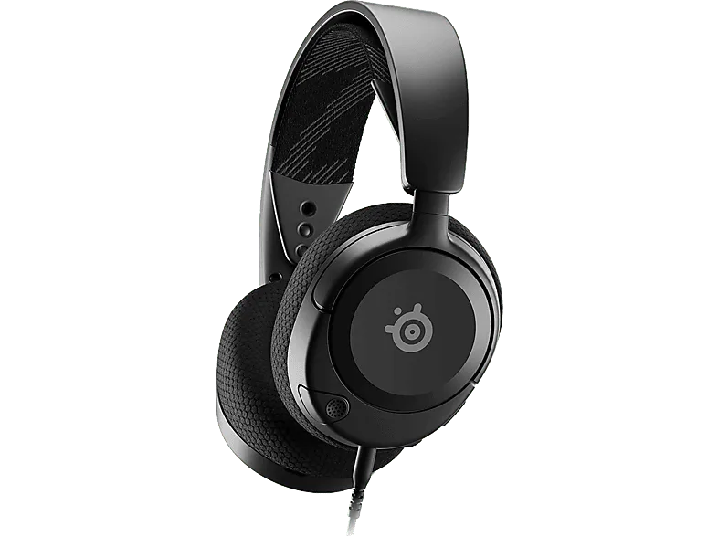 Auriculares gaming - SteelSeries Arctis Nova 1, Circumaurales, Controladores HI-FI, Cancelación de ruido, Negro – Negro