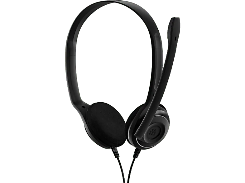 Auriculares - Epos PC 8 USB, Supraaurales, Cancelación de ruido activa, Micrófono, Diadema, Negro