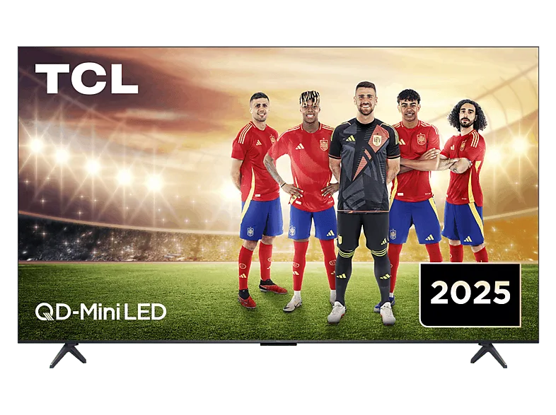 TV QD-Mini LED 65" - TCL 65C6K, 4K HDR Premium, FALD, Smart con Google TV, Dolby Vision IQ·Atmos, 144Hz, Wifi