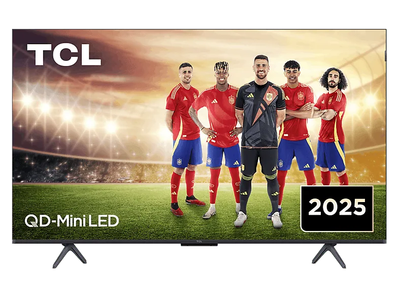 TV QD-Mini LED 50" - TCL 50C6KS, 4K HDR Premium, FALD, Smart con Google TV, Dolby Vision IQ·Atmos, 144Hz, Wifi