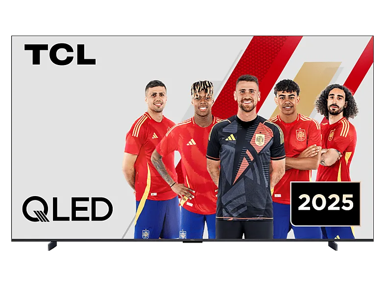 TV QLED 98" - TCL 98P8K, UHD 4K, AiPQ Pro, Smart by Google TV, DVB-T2 (H.265), 144 Hz, Compatible con Assistant, Negro