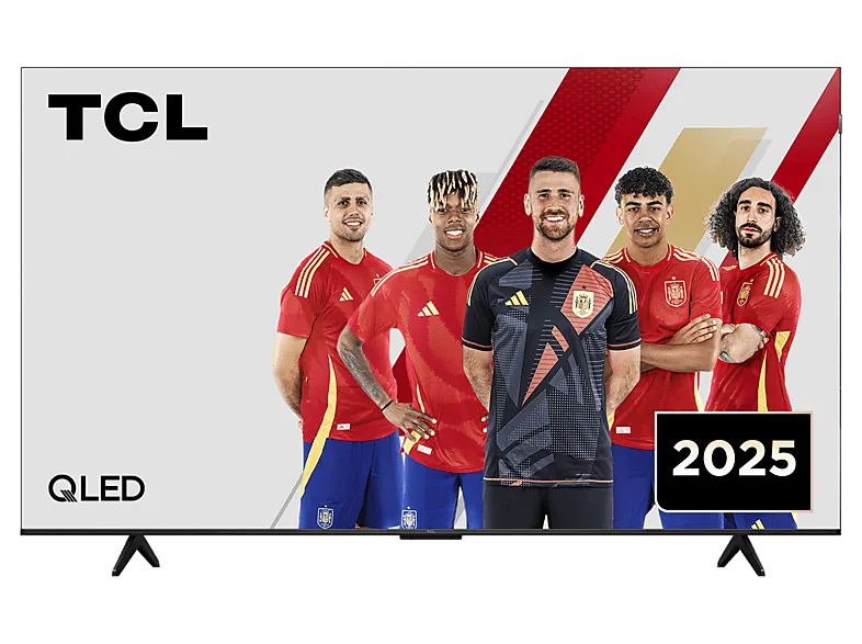 TV QLED 50" - TCL 50P7K, UHD 4K, AiPQ Processor, Smart TV, DVB-T2, 60 Hz, Pantalla HVA, Dolby Atmos, Negro