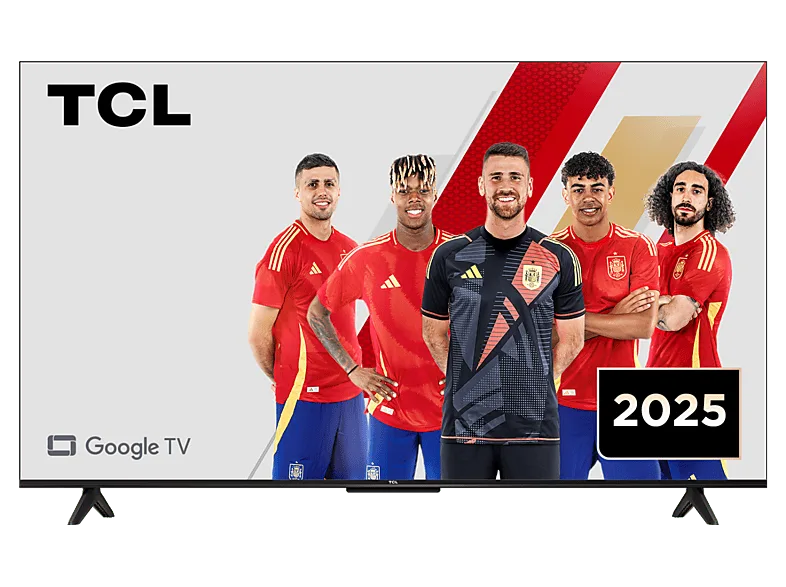 TV LED 50" - TCL 50P6K, UHD 4K, AiPQ Processor, Smart TV, Google DVB-T2 (H.265), HDR, Metálico